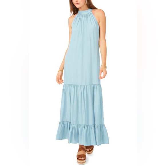 NWT Vince Camuto Tiered Shift Dress - Picture 2 of 10